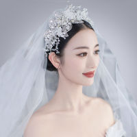 Bride Ultra-flash Crystal tiara Korean Sweet Hair Hoop Rhinestone Headbands Style Tiara Wedding Hair Accessories