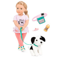 Our Generation (OG Doll) - PROFESSIONAL DOG TRAINER DOLL W/ PET, HAZEL ตุ๊กตาโอจี ตุ๊กตาเด็กผู้หญิง และน้องหมา