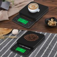 Coffee Scale เครื่องชั่งกาแฟ เครื่องชั่งดิจิตอล มาตราส่วนเวลา เครื่องชั่งในครัว ชั่งน้ำหนัก ชั่งน้ำหนักอาหาร