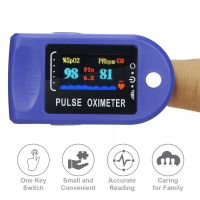 ?ไม่มีได้ไม่แน้ว?พร้อมส่ง เครื่องวัดออกซิเจนใน วัดออกซิเจน ปลายนิ้ว Fingertip Pulse Oximeter  KM12.9✨สินค้าแนะนำ✨