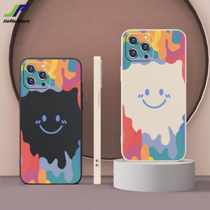 jiefie-ยิ้มกรณีโทรศัพท์สำหรับ-xiaomi-r-edmi-หมายเหตุ10-10วินาที-10-pro-หมายเหตุ11-11วินาที-11-pro-หมายเหตุ9-9วินาที-9-pro-หมายเหตุ8-8-pro-แฟชั่นฝาหลังซิลิโคนสี-เชือกเส้นเล็ก