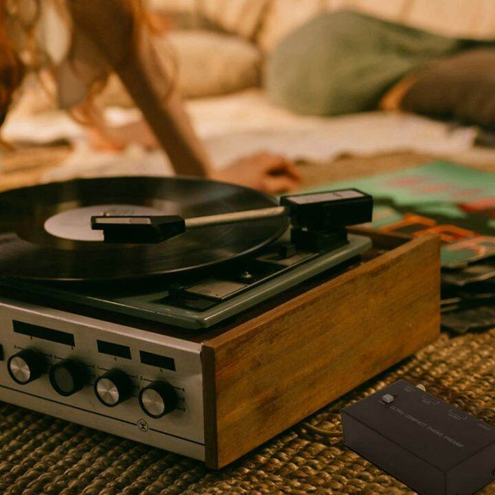 Phono Preamp Turntable Phonograph Preamplifier Mini