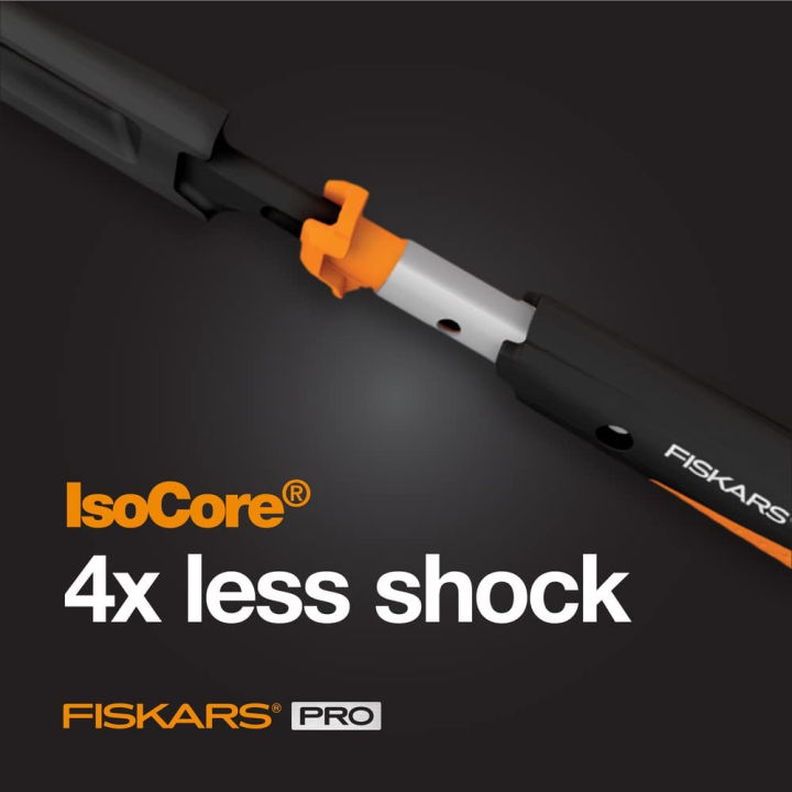 fiskars-750230-1001-isocore-20-oz-general-use-hammer-carpenter-tools-softgrip-magnetic-nail-starter-groove-15-5-inch-black-orange