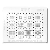 EMMC3 BGA reballing stencil สำหรับ Android NAND Flash eMMC emcp UFS umcp LPDDR PCIe 162 153 60 70 169 221 186 297 254 178 200 1100