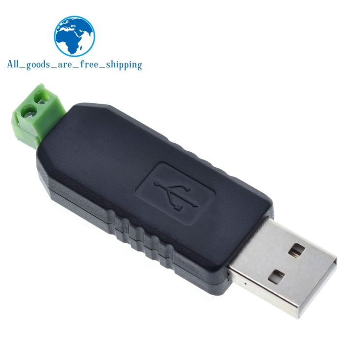 TZT USB To RS485 485 Converter Adapter รองรับ Win7 XP Vista Linux Mac OS WinCE5.0