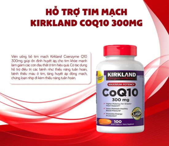 Kir.land hỗ trợ t.i.m m.ạ.ch coq10 300mg 100 viên - vitamin 2000 - ảnh sản phẩm 2
