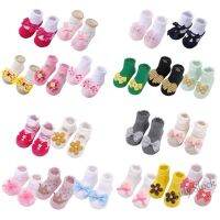 【hot sale】 ❀▧❂ C10 5 Packs Socks Fit 0-24 Months Fashion Bowknot Flower