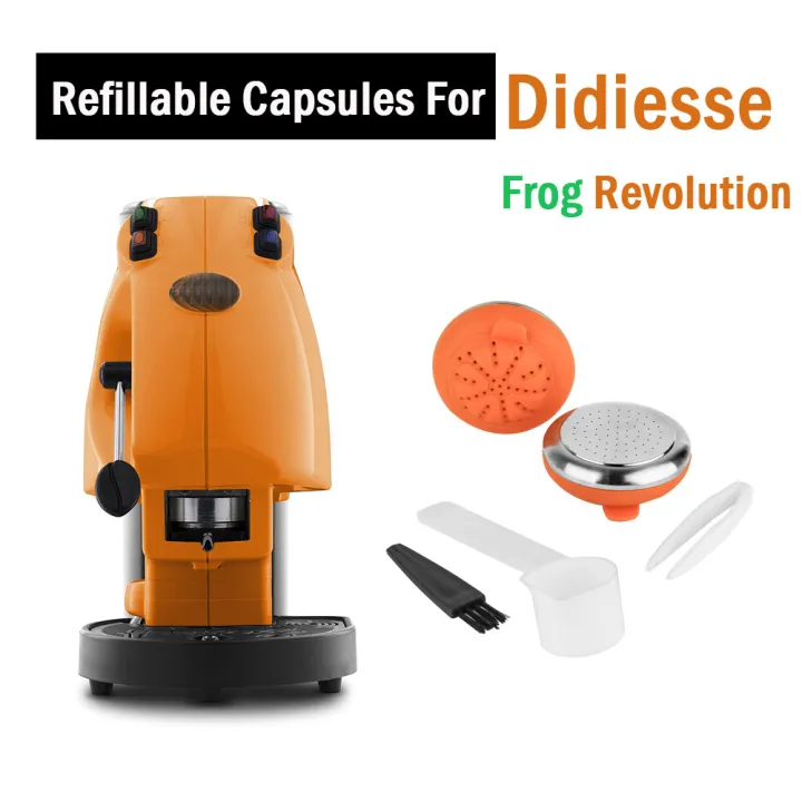 【i Cafilas】[YJ05] Reusable Refillable Coffee Capsule Filter Stainless