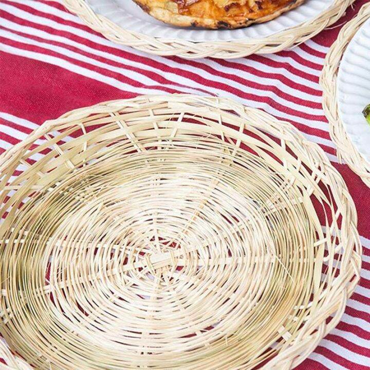 6pcs-bamboo-paper-plate-holder-10-inch-round-woven-plate-holder-reusable-paper-plate-holders-for-picnic-party