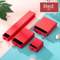 【YF】✁  Red/Kraft Paper for Earring Jewelery Wedding Cardboard Diy Jewelry Display Storage Packing