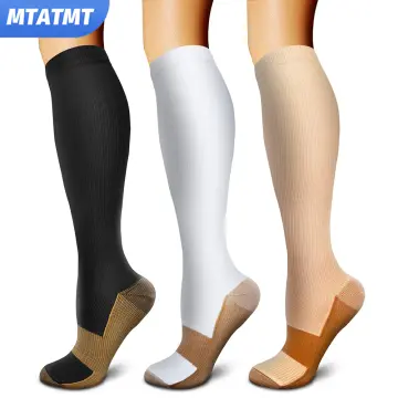 1pair Zipper Compression Socks, Calf Knee High Open Toe Compression  Stocking For Swelling, Shin Splint, Varicose Veins, Edema - Legwarmers -  AliExpress