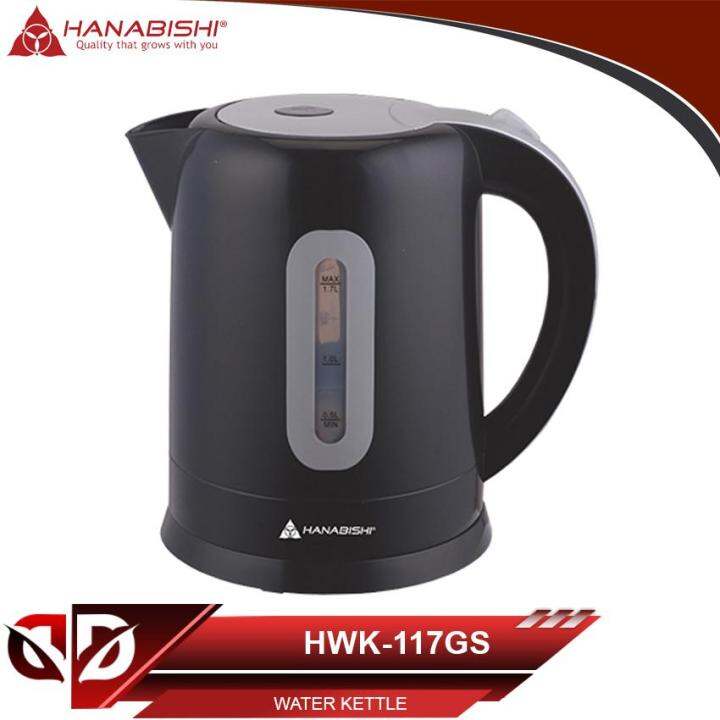 Hanabishi HWK117GS 1.7L Electric Kettle Lazada PH
