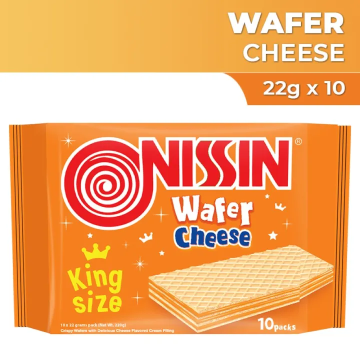 Nissin King Wafer Cheese 22gx10 Lazada Ph