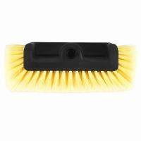 Car Wash Brush Head for Detailing Washing Vehicles, Boats, RVs, ATVs, or Off-Road Autos, Super Soft Bristles for Scratch Resistant Cleaning, Universal Handle Attachment