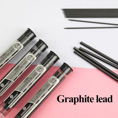 2.0/4.0mm Press Mechanical/Automatic Charcoal Pencil And Graphite Lead/Refills/Core HB/2B/4B/6B/8B/10B/12B Art Sketch Stationery
