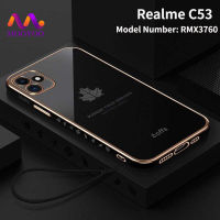 เคส Realme C53เคสโทรศัพท์นิ่มดีไซน์ใหม่ฝาหลังใบเมเปิลสำหรับ RMX3760