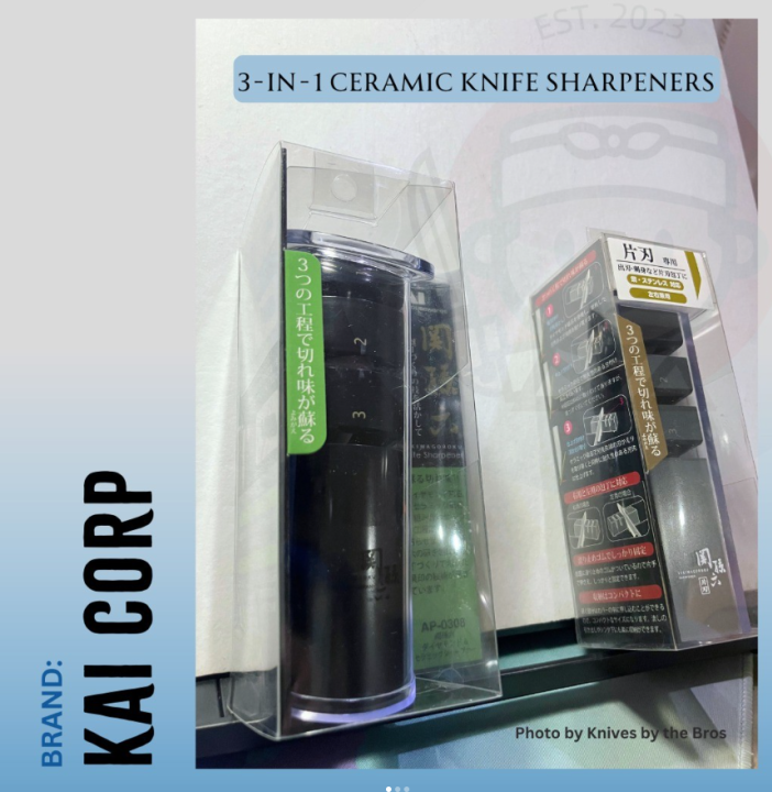 (Imported) Official Kai Corp Knife Sharpener for Single Bevel Knives