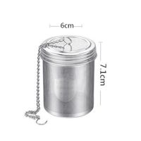 Creative Stainless Steel Tea Infuser Strainer Leaf Spice Herbal Teapot Reusable Mesh Filter Tea Infuse Home Kitchen Accessories