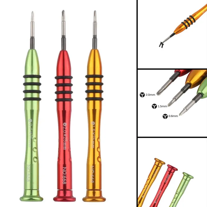 Easy Operation Screwdriver Kit Multifunktion Tool Y0.6/Y1.5/Y2.0 120mm