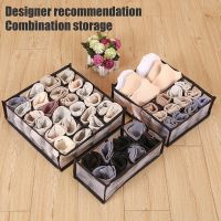 New Home Foldable Closet Organizer For Underwear Cotton Underwear Storage Box Socks Bra And Panties Drawer Organizer Drawers