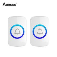 [MEESS] Aubess Wireless Doorbell Welcome Bell Intelligent Home Door Bell Alarm 32 Songs Smart Doorbell Wireless Bell Waterproof Button