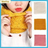 WENYOU Outdoor Accessories Wrap Winter Shawl Knit Neck Warmer Cable Collar Circle Scarf Wool Cowl