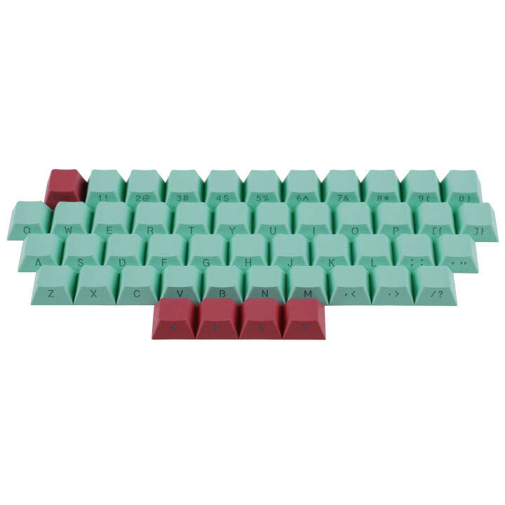 Blue Pink Double Shot Side Lit Cherry Profile Alphanumeric Modifiers