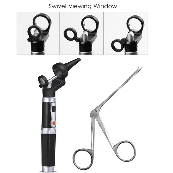 TopQuality Ear Cleaning Speculum Device LED Nose Earwax Remover