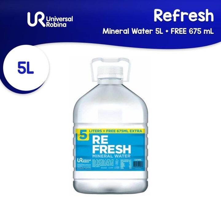 Refresh Mineral Water 5L FREE 675ml Lazada PH