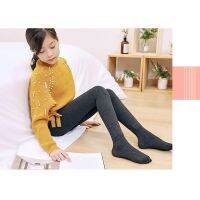 Childrens Winter Fleece Thickened Dance Socks Ballet Dance Socks Warm One-Piece Pants