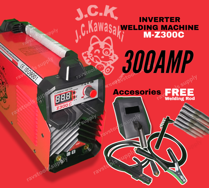 portable Inverter welding Machine 300Amp JCK Jc kawasaki Lazada PH