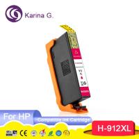 917xl 912xl 917 Xl ตลับหมึกฉีดหมึกสีผลิตซ้ำพรีเมี่ยมสำหรับ Hp912สำหรับเครื่องพิมพ์8035 Hp Officejet 8025 8026