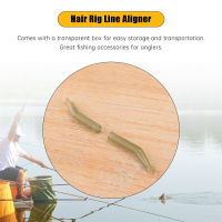 50Pcs/Lot Carp Fishing Hook Sleeve Hair Rig Line Aligner Soft Anti Fishing / Line Aligners Accessories