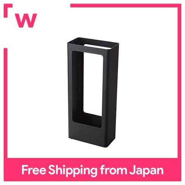 Yamazaki Slim umbrella stand, black, approx. W22XD12XH50cm Tower, water