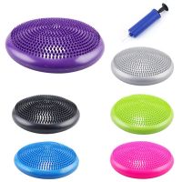 ▬❖๑ PVC Yoga Balance Mat with Pump Fitness Body Shaping Yoga Balance Pad Ankle Rehabilitation Physical Therapy Seat Massage Mat