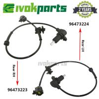 2ชิ้นด้านหลัง L/R ล้อ ABS เซ็นเซอร์ความเร็วสำหรับ Chevrolet Aveo Aveo5 Kalos Daewoo Pontiac 1.2L คลื่น G3 1.4L 1.6L 96473223 96473224