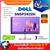 SNSP2422H DELL Professional Monitor P2422H 23.8" 1920x1080 HW LBL Ultrathin bezel By Vnix Group