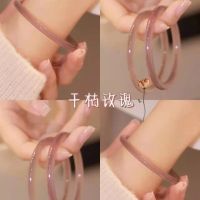 The new dry rose glass iatn alcedony jgle be bracelet is a ir of womens summer very fe one-step-one-g be bracelet ancient sle