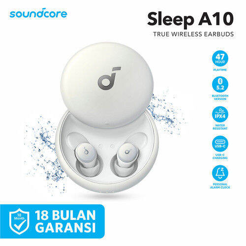 Headset bluetooth TWS Anker Soundcore Sleep B2C - A6610021 - WHITE