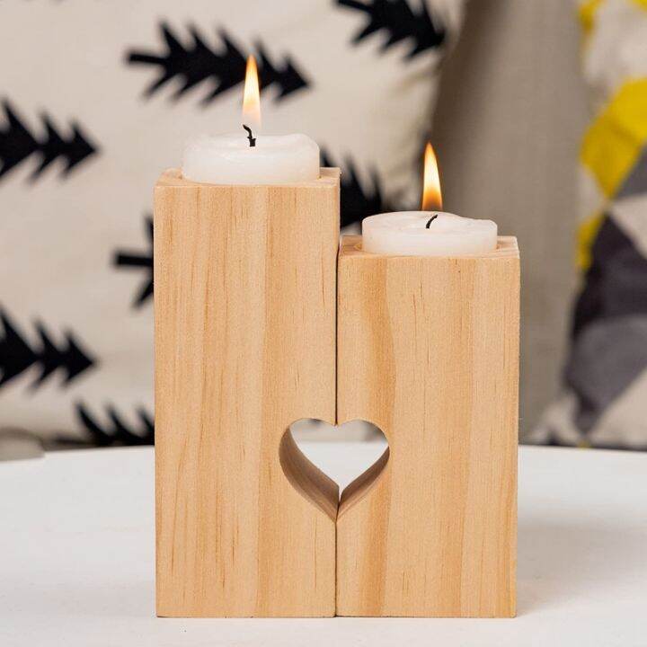 unique-candle-holder-sticks-wedding-dining-table-decor-diy-arts-and-crafts-heart-candle-holders-for-party-gifts