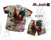 ?ส่งฟรี?เสื้อ,กางเกง (สั่งซื้อแยก) งานต่อลาย Mr-Junko ผ้าซาติน นิ่มใส่สบายไม่ร้อน SPC-573