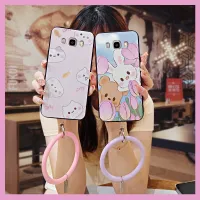 Mens and Womens youth Phone Case For Samsung Galaxy J710/J7 2016/J7108 The New ring cartoon couple liquid silicone