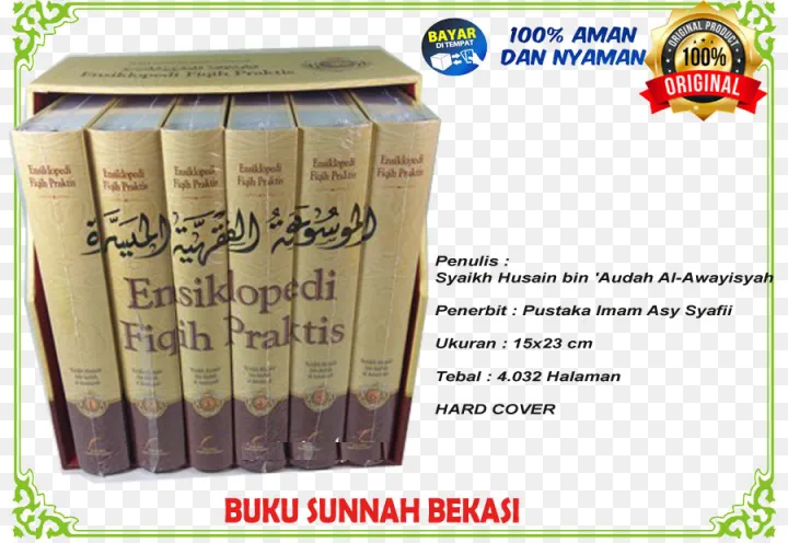 1set 6jilid Lengkap Ensiklopedi Fiqih Praktis Pustaka Imam Syafii