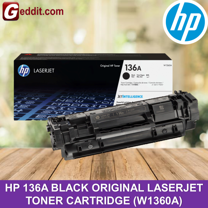 Hp 136a 136x Black Original Laserjet Toner Cartridge W1360a W1360x Mfp M236dwm236sdw 7440