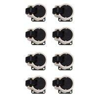 8 Pcs Retractable Leveling Casters Industrial Machine Swivel Caster Castor Wheel for Office Chair Trolley 330 Lbs