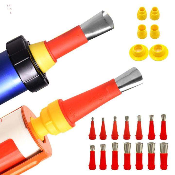 Yelling Stainless Steel Sealant Finishing Tool Glue Nozzle Caulking Finishing Nozzle Sink Joint 3122