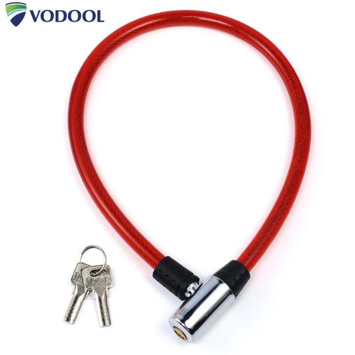 Universal Safety Steel Wire Lock Antitheft Cable Coil Security Lock