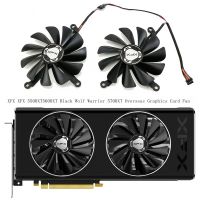 Gratis Ongkir/ต้นฉบับ♣พิมพ์ลาย XFX XFX RX5500XT 5600XT หมาป่านักรบหมาป่าสีดำ RX5700 5700XT แฟนกราฟิกฉบับต่างประเทศ