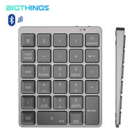 Numeric Keypad Wireless Digital Keyboard Bluetooth Numpad Aluminium Alloy Slim Protable For Windows Laptop Financial people