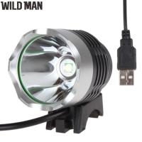 1200Lm Lumens XM-L T6ไฟหน้าจักรยาน,3โหมด LED Q5 USB